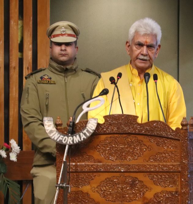 As of now, J&K is a UT and that is the reality: LG Sinha