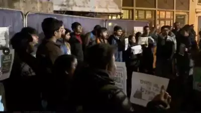 Indian students protest against Oxford Union’s Kashmir debate