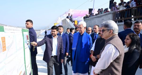 LG reviews progress of Tawi Riverfront project