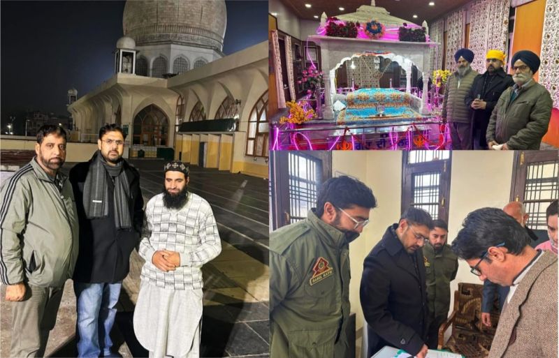 Satish Sharma pays surprise visit to RTO Kashmir