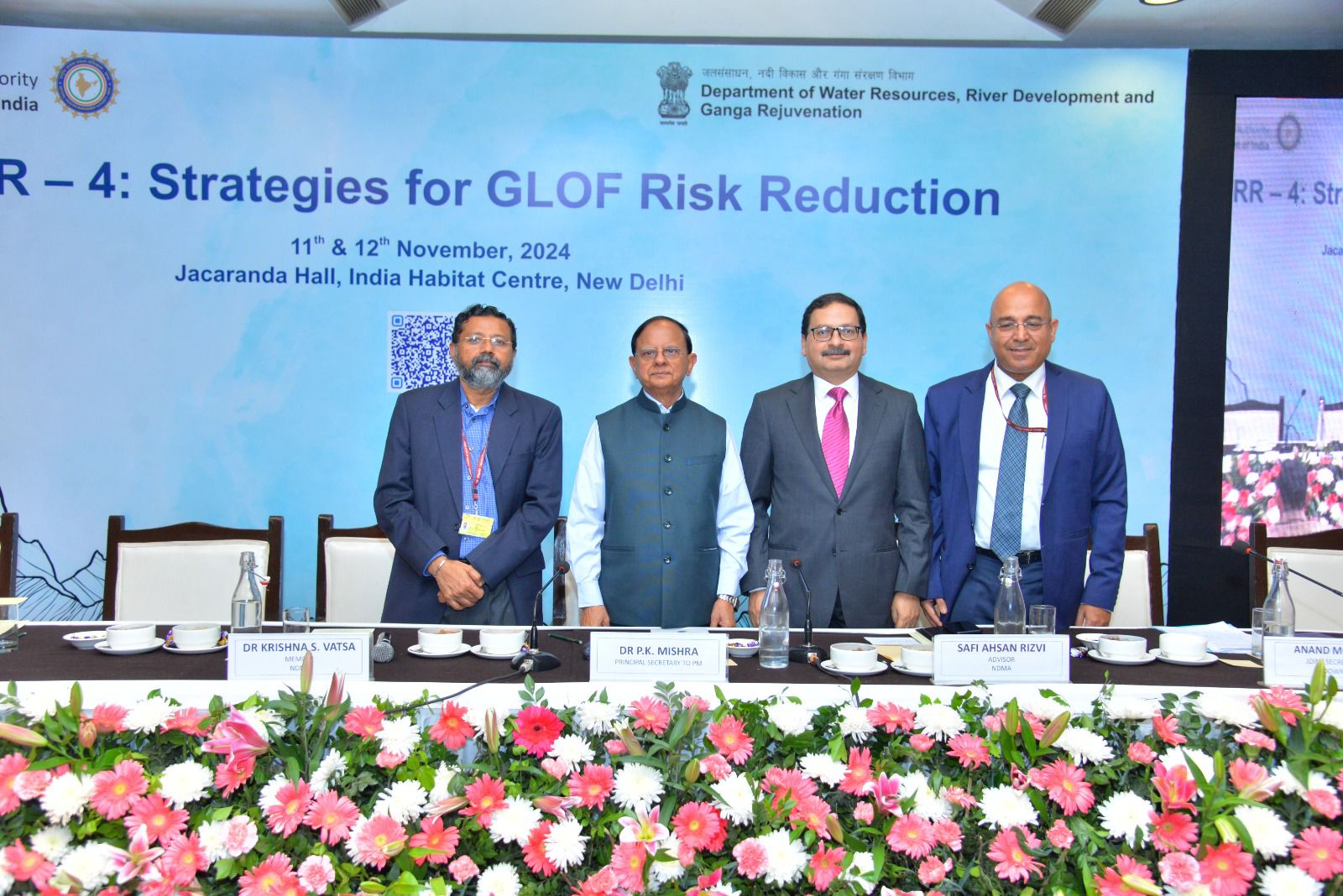 Dr PK Mishra, Pr Secy to PM delivers Valedictory Address at  4th CoDRR Workshop on GLOF Risk Reduction