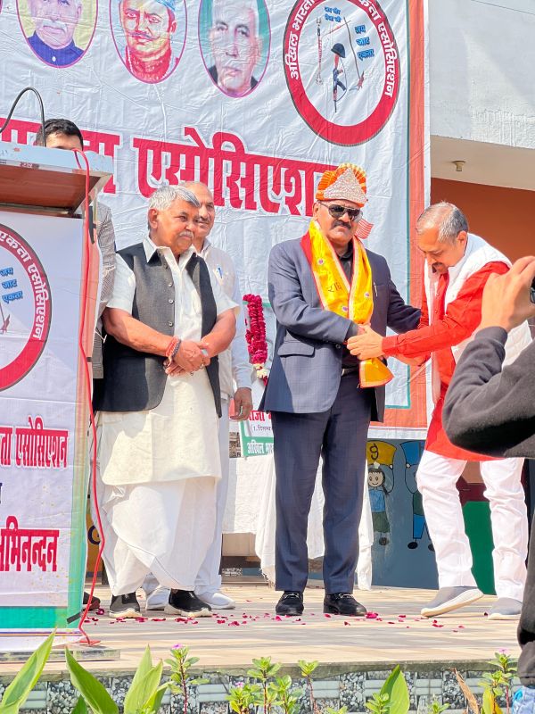 Dy CM attends National Jat Convention at Agra