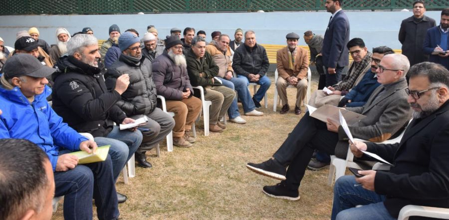Raabita: CM Omar Abdullah listens to people’s grievances