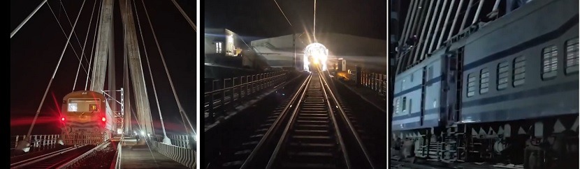 Trail run of cargo train conducted on Katra-Reasi rail section