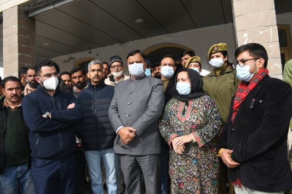 Sakeena Itoo, Javed Rana visit Kotranka following tragic deaths in Budhaal village