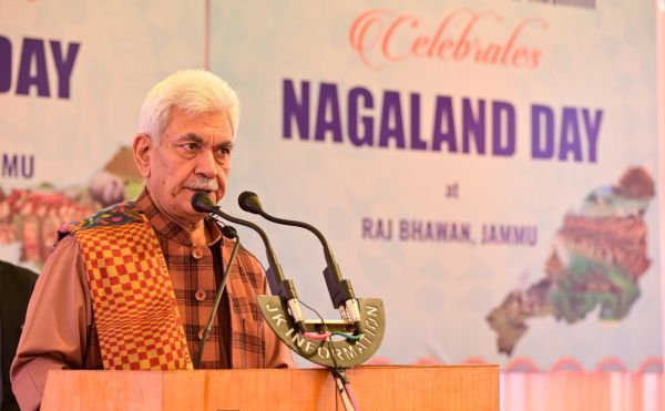 J&K Raj Bhawan celebrates Statehood Day of Nagaland