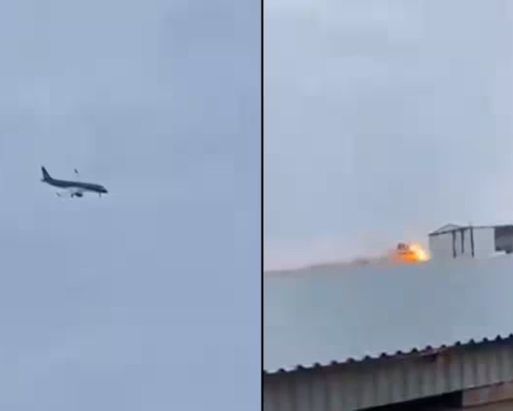 Azerbaijani airliner with 67 people onboard crashes in Kazakhstan leaving 32 survivors