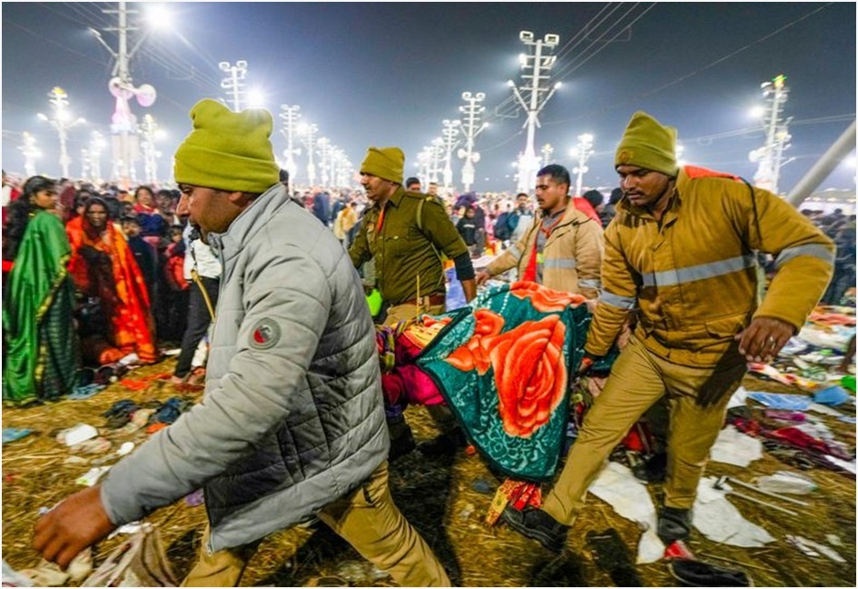 30 killed, 60 injured in pre-dawn stampede at Maha Kumbh