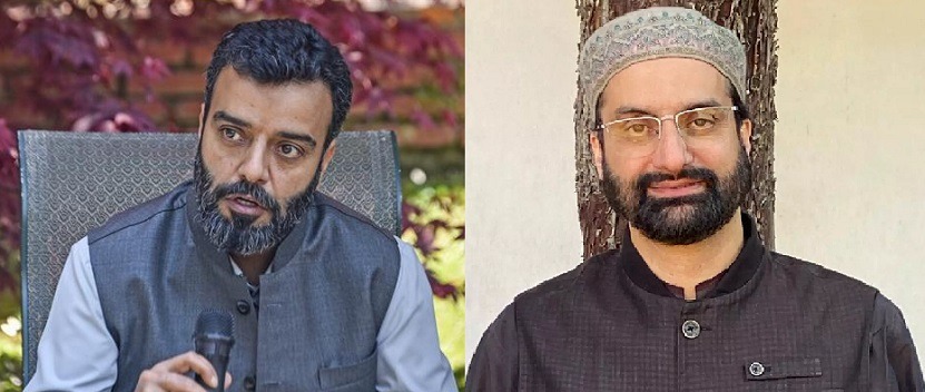 NC MP Ruhullah meets Mirwaiz Umar Farooq in Delhi