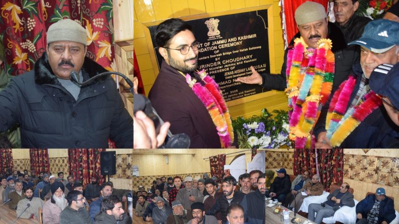 Deputy CM launches work on Chewdara Beerwah Bridge