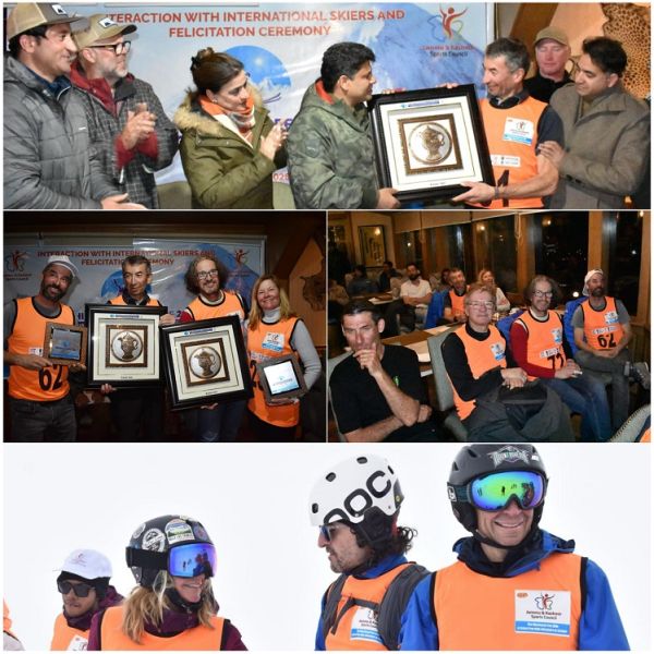Foreign Athletes Hail Gulmarg as World-Class Winter Sports Destination