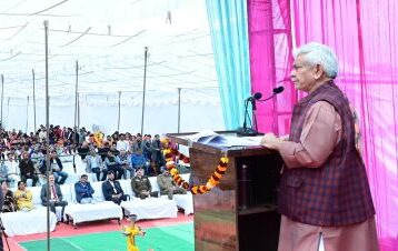 Want J&K youth to be ‘daring, adventurous and strong’: LG Sinha