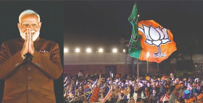 Lotus sweeps broom out of Delhi, BJP returns to power after 26 years