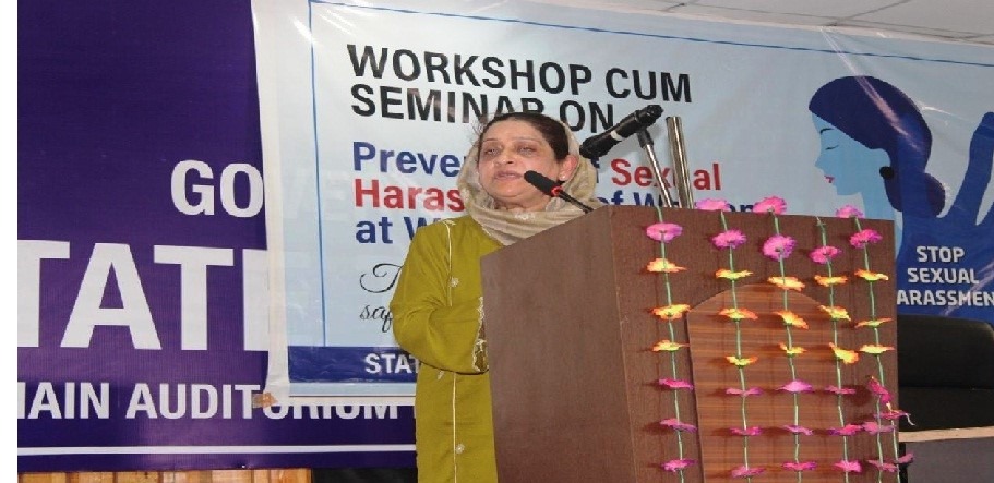 State Taxes Department organises workshop on safety of women at Workplace