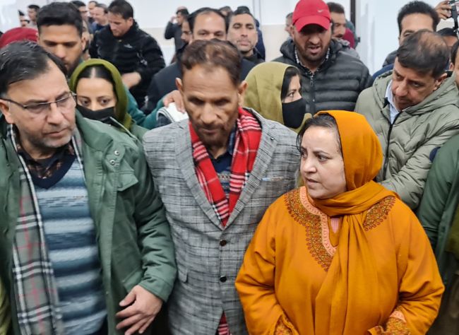 Sakeena Itoo inaugurates Cath Lab, new block in MMABM Associated Hospital, GMC Anantnag
