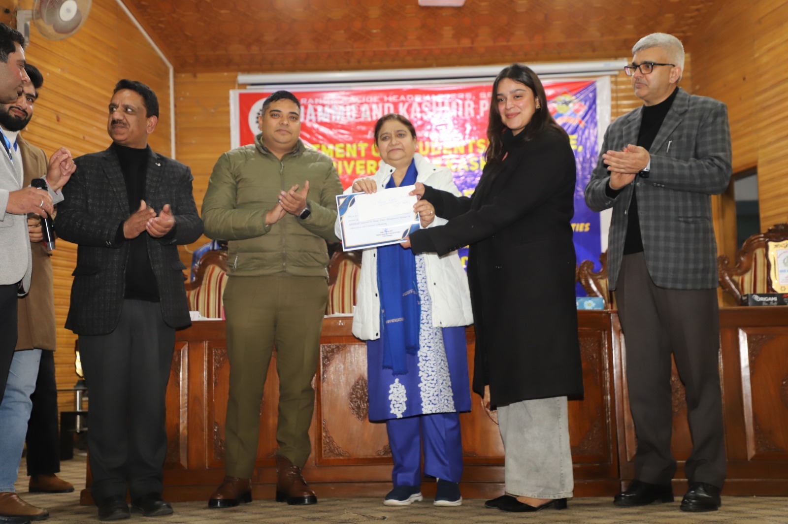 Speech competition on ‘Nasha Mukt Bharat’ held at KU