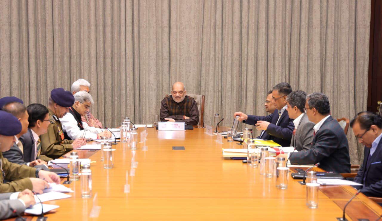 Amit Shah says, ecosystem of terror has been weakened in J&K