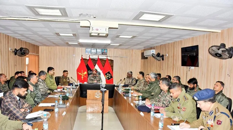 Top security officers discuss plan to crackdown on ‘terror ecosystem’ in Chenab Valley