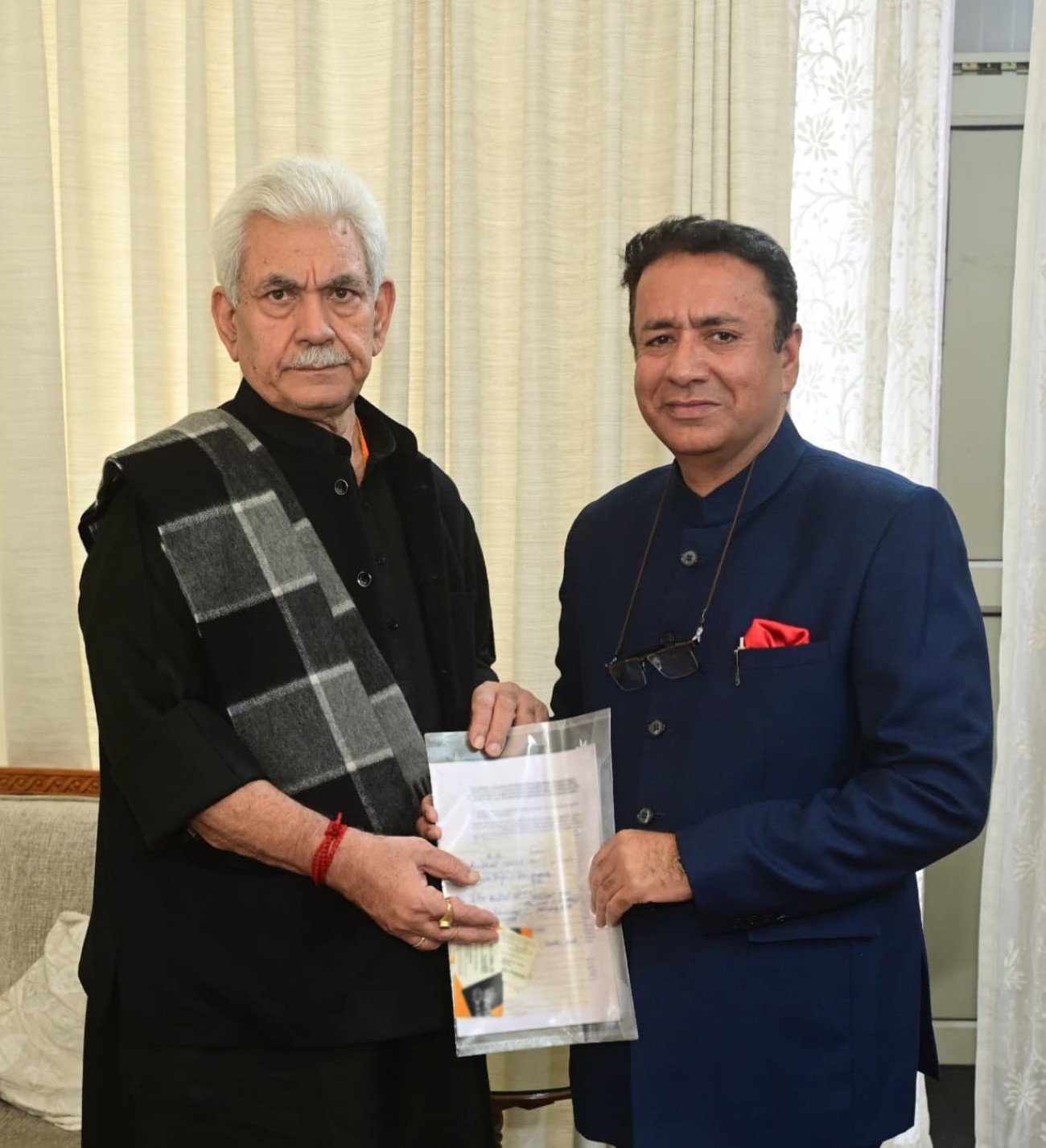 Chowdhary Zulfkar Ali, others call on LG