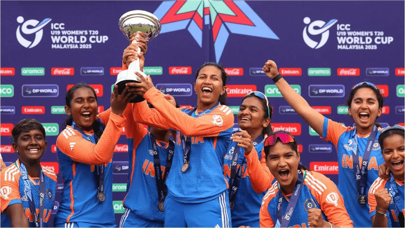 Mighty India thrash SA to win second successive U-19 women’s T20 world title