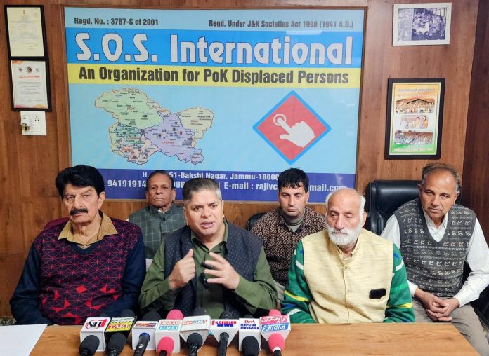 Centre failed to ensure rehabilitation of PoK-displaced persons: SOS International