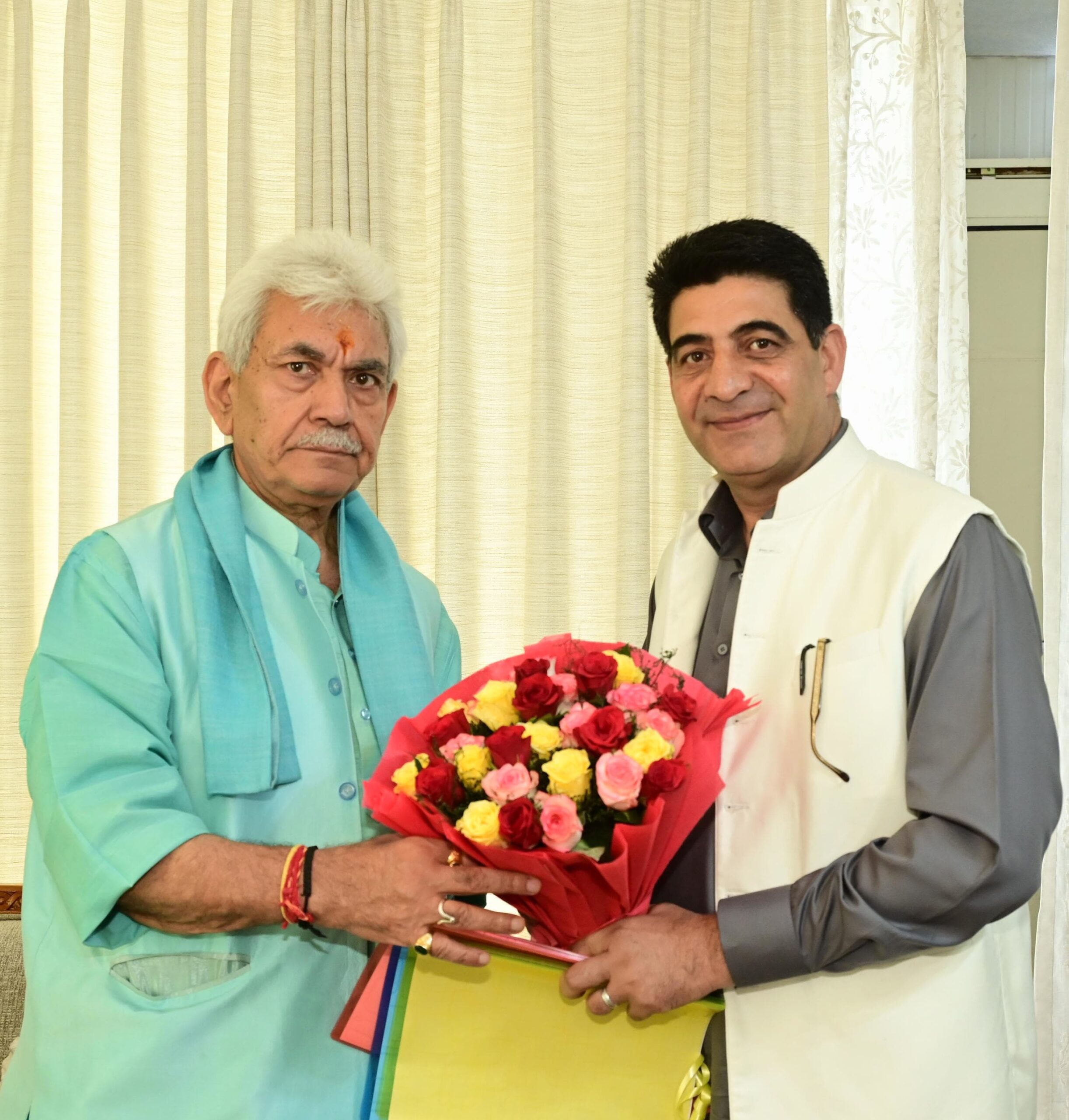 MLA Pahalgam, others call on LG