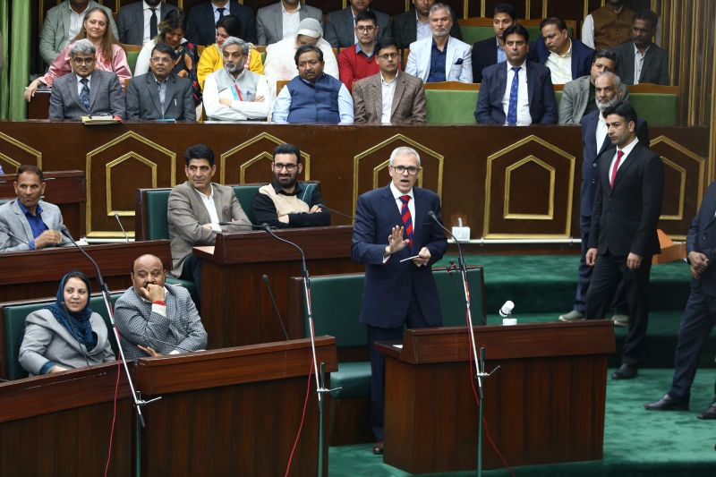 Sacrifices of July 13 martyrs led to the formation of this Assembly: CM Abdullah