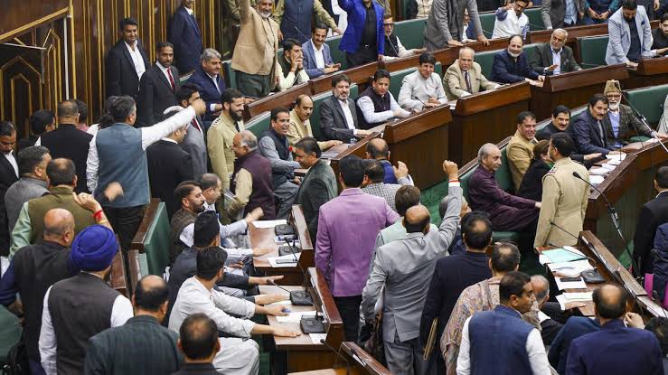 Protests in assembly over Billawar civilian killings, fashion show in Gulmarg