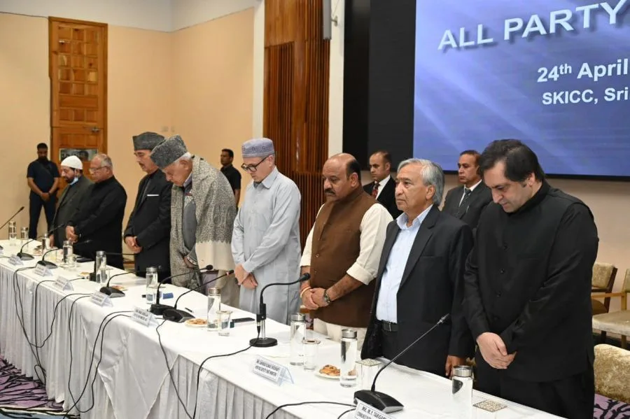 All-party meeting in J&K passes resolution condemning Pahalgam attack