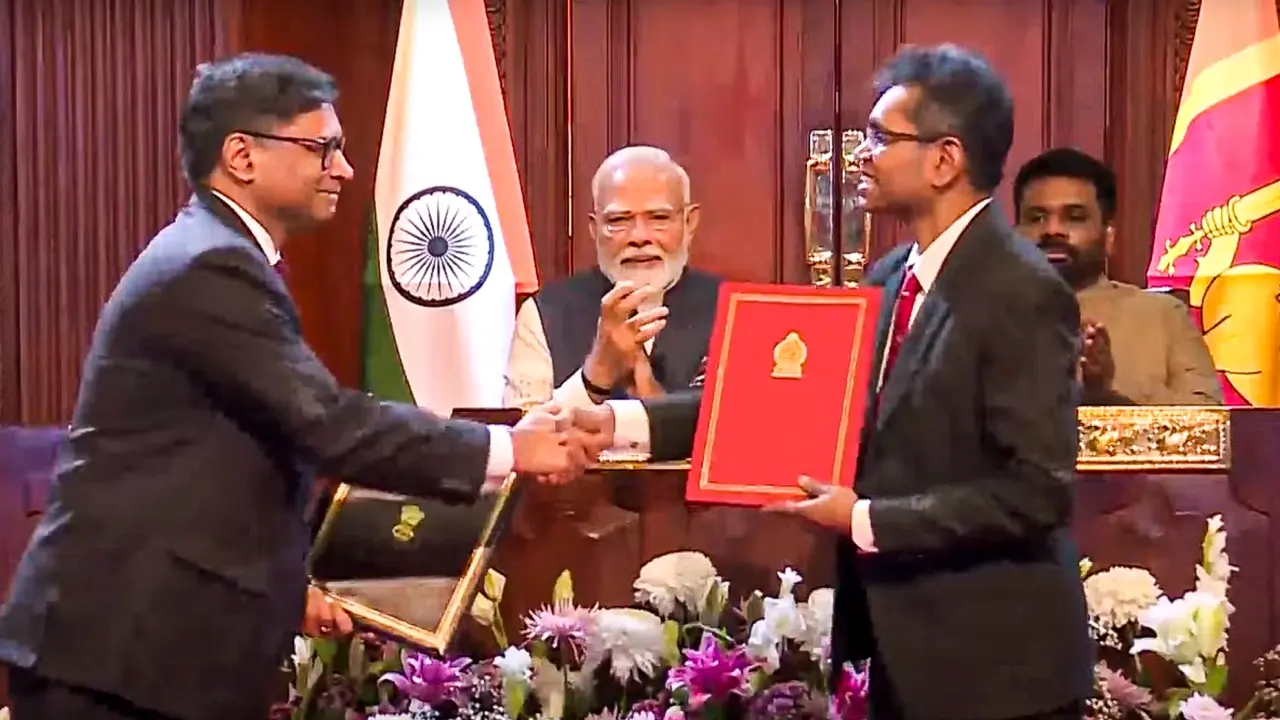 India, Sri Lanka ink major defence pact after talks between PM Modi and President Dissanayake