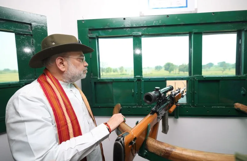 BSF always played crucial role in every war with Pakistan: Amit Shah