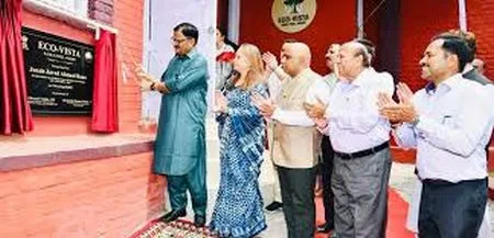 Javed Rana inaugurates Eco-Vista at Raika Park Jammu