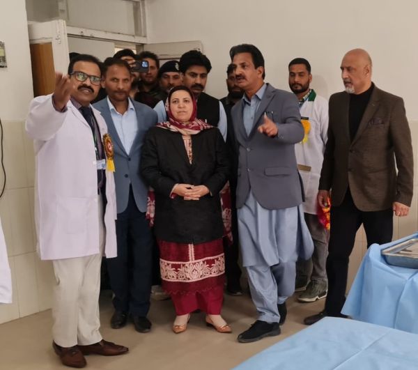 Sakeena Itoo inspects OPD, IPD sections of MCCH at GMC Anantnag