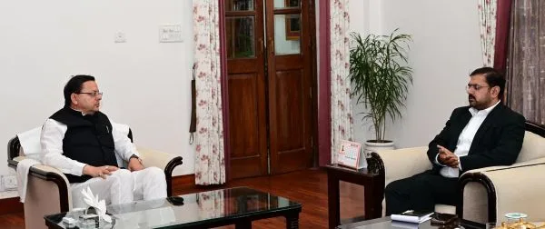 Satish Sharma meets Uttrakhand CM, discusses issues of J&K students, business community following Pahalgam attack