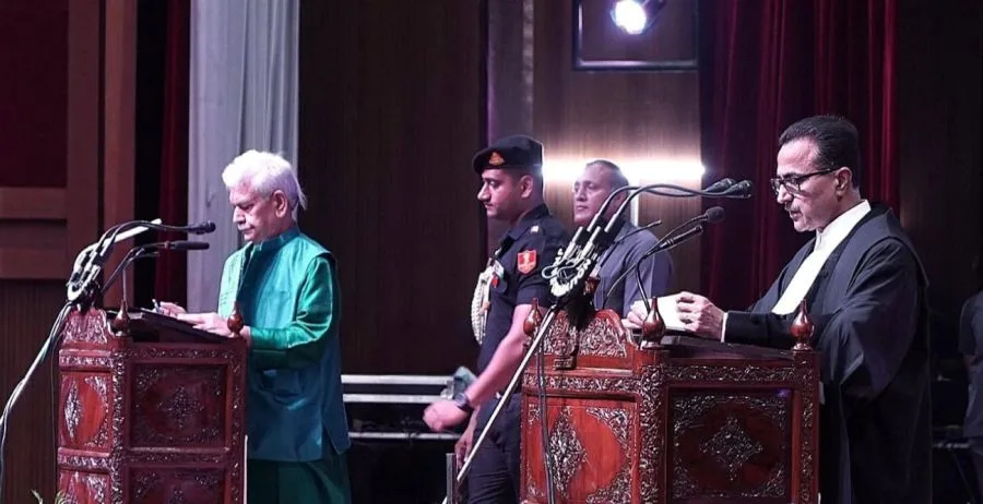 Justice Arun Palli takes oath as 38th Chief Justice of J&K and Ladakh High Court