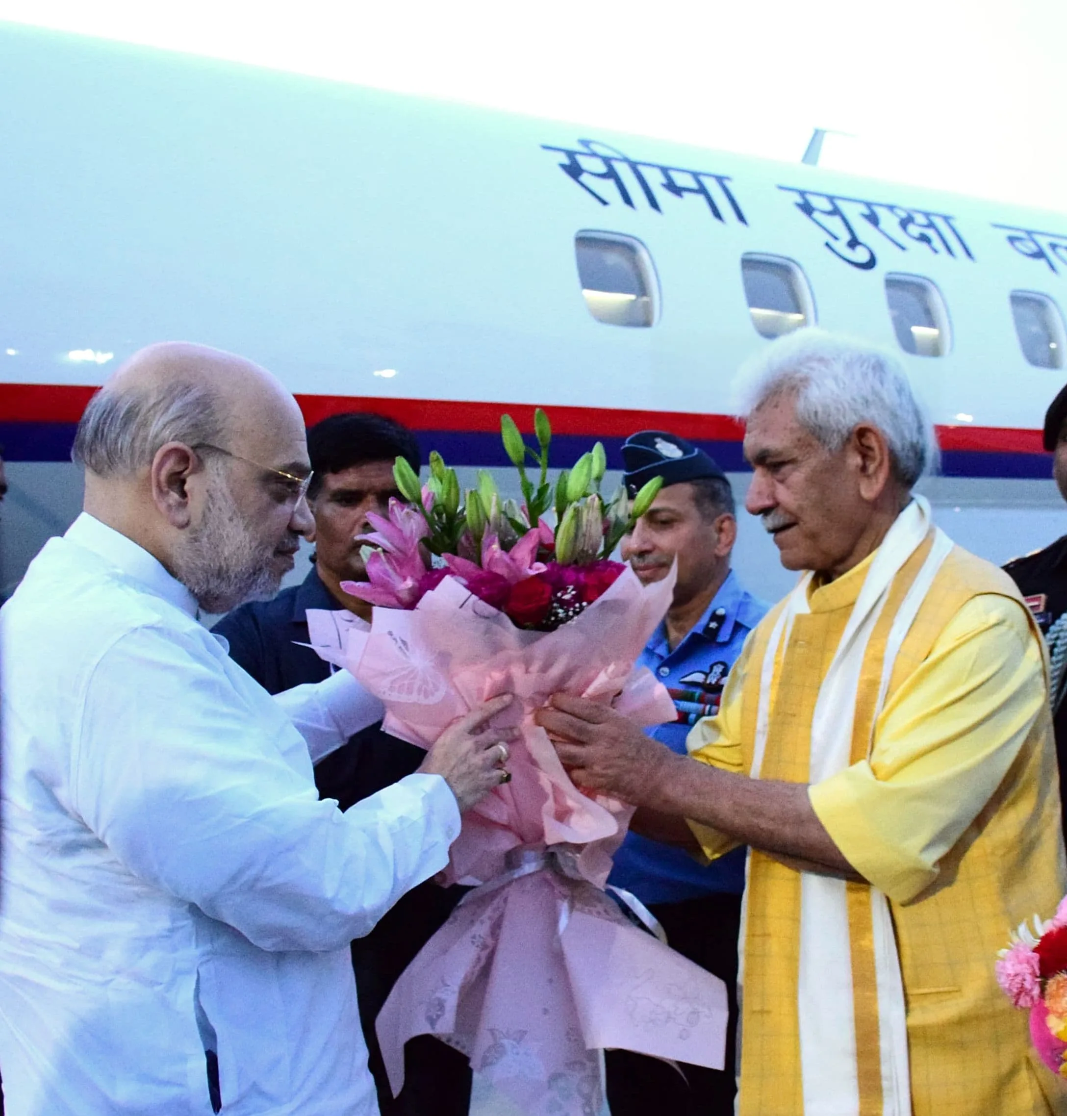 HM Amit Shah arrives in Jammu, chairs security review meeting