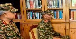 Northern Army Commander briefs LG, CM on security situation along border