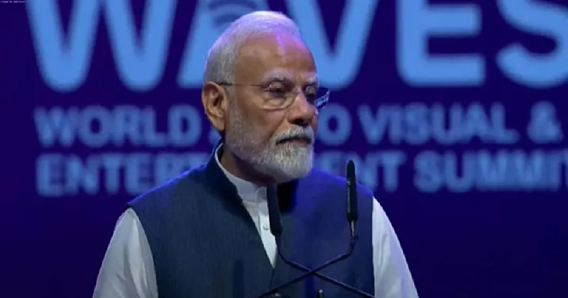 PM Modi at WAVES: Right time for create in India, create for world