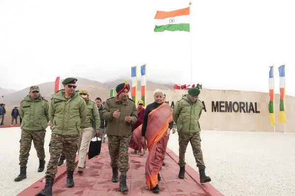 Finance Minister pays Tribute to martyrs at Rezang La Memorial, Chushul