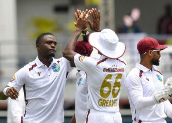 Wickets tumble as Australia routed for 180 by West Indies in Barbados test