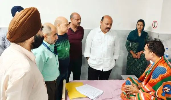 Dy CM inspects healthcare facilities at GMC, Super Speciality Hospital