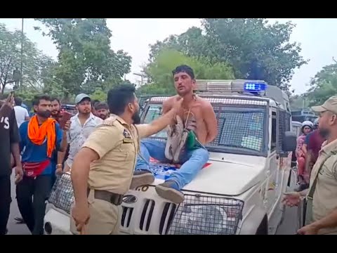 Man accused of stealing paraded on Jammu streets with shoe garland amid cheers; inquiry ordered