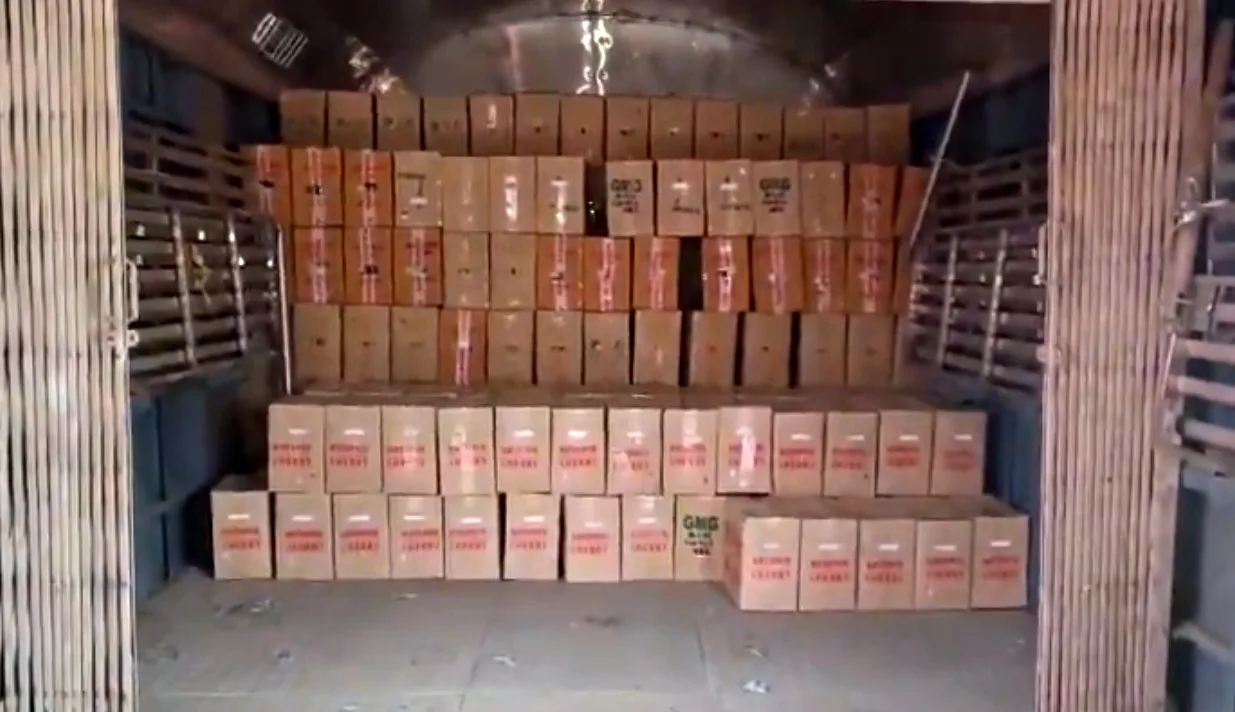 Fruit growers excited as first parcel train carrying 24 tonnes of cherry leaves for Mumbai