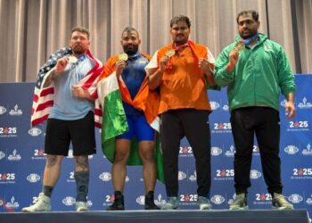 J&K Police Personnel Win Gold at World Police and Fire Games in USA