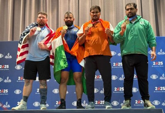 J&K Police Personnel Win Gold at World Police and Fire Games in USA