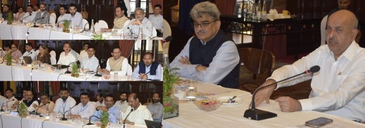 Advisor to PM reviews J&K’s developmental landscape, major projects, governance reforms