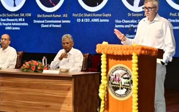AIIMS Jammu will be counted among the best of 23 AIIMS in India: Omar Abdullah