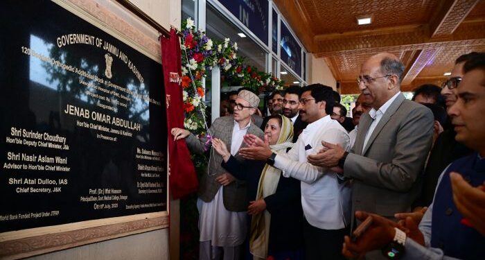 While inaugurating 120-bedded additional block at B&J Hospital, CM reiterates commitment to health sector