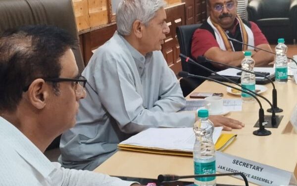 Committee on Privileges meets in Srinagar