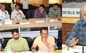 Committee on Subordinate Legislation meets in Srinagar